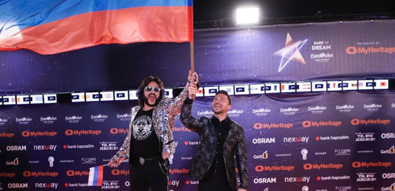 Лазарев и Киркоров прошли по оранжевой дорожке открытия «Евровидения 2019»